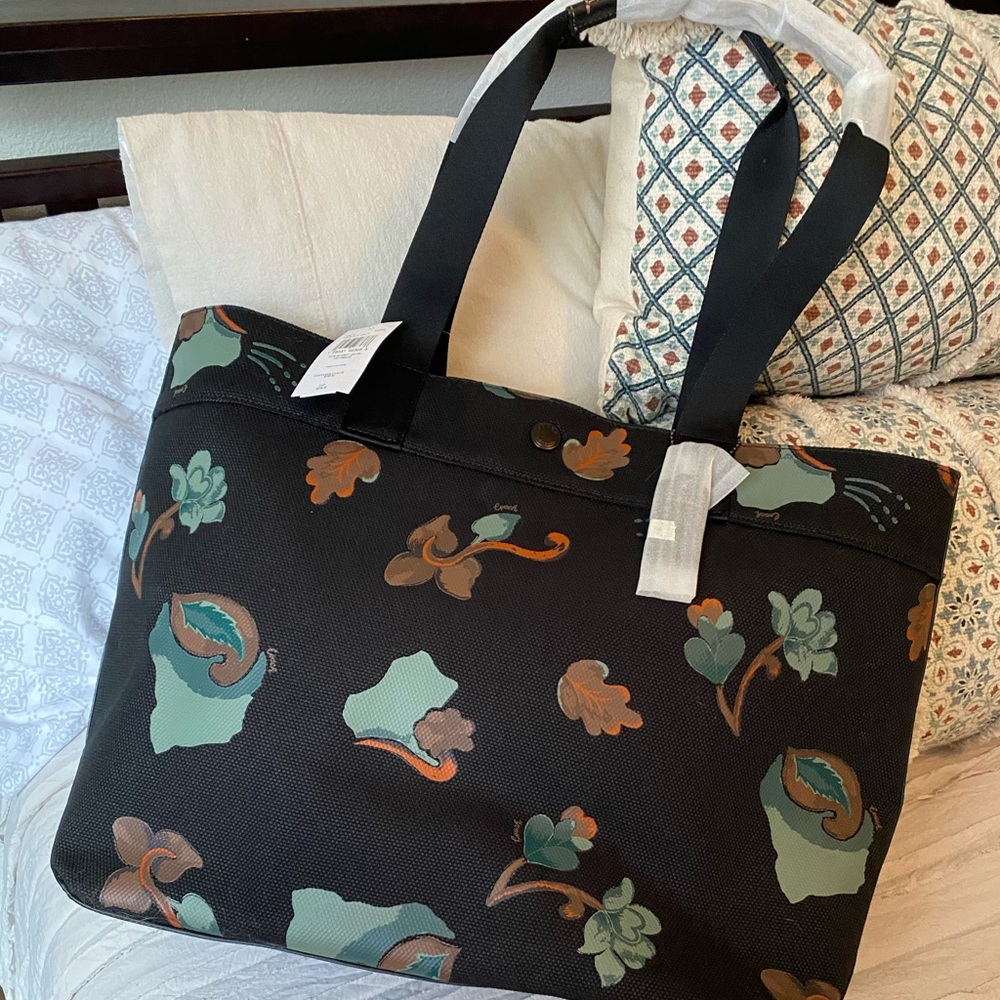 Coach Dreamy Leaves Tote